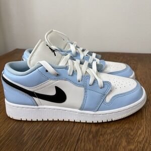 Nike Air Jordan 1 Low Ice Blue Size 5.5Y